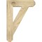 Ekena Millwork Traditional Craftsman Rough Sawn Bracket, Douglas Fir, 4"W x 18"D x 26"H BKT04X18X26TRA04RDF - alternate 4